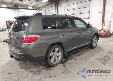 2012 Toyota Highlander Limited V6 z USA, uszkodzony, nr VIN 5TDDK3EH4CS106027